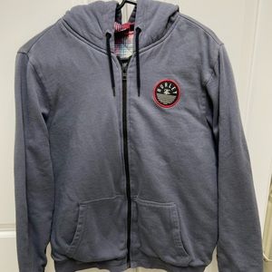 Hurley zip up jacket size medium